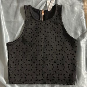 Black Crop Top